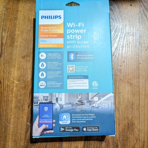 Philips Wi-Fi Power Strip with surge protection - Picture 2 of 3